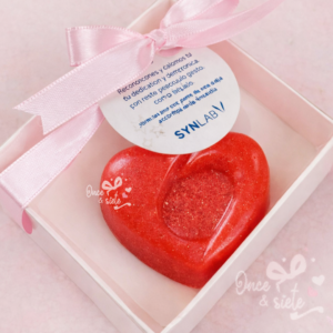 Cajita con Corazon día de la amistad y el amor