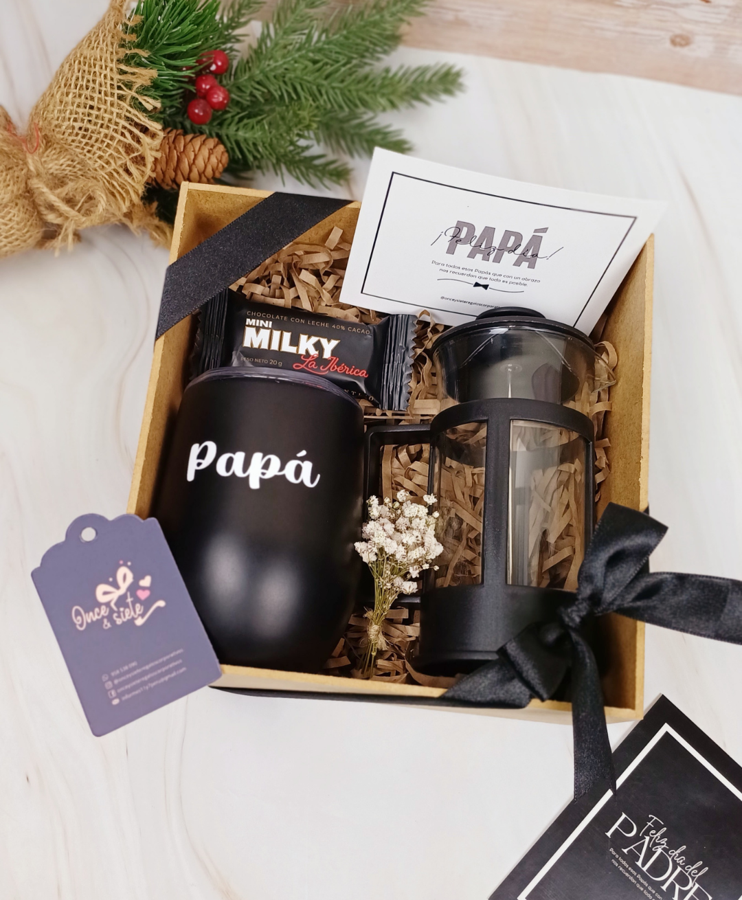 27 mug y cafetera para celebrar a papá
