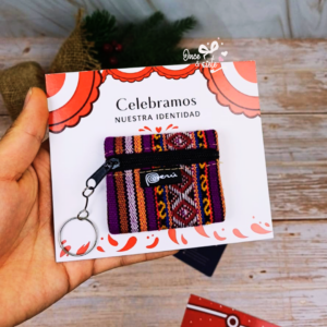 Monedero artesanal Peruano